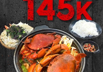 LẨU CUA 145K - MENU MÙA MƯA 